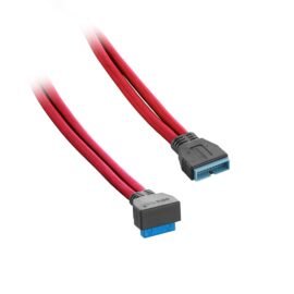 CableMod ModMesh Right Angle Internal USB 3.0 50cm - Red
