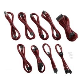 CableMod C-Series PRO ModMesh Cable Kit for Corsair RM (Yellow Label) / AXi / HXi - BLOOD RED