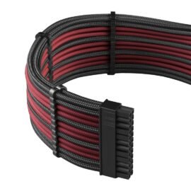 CableMod C-Series PRO ModMesh Cable Kit for Corsair RM (Yellow Label) / AXi / HXi - BLACK / BLOOD RED