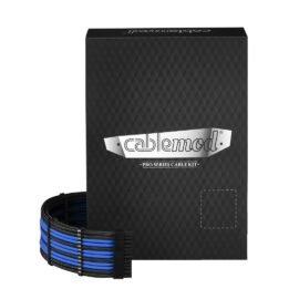 CableMod C-Series PRO ModMesh Cable Kit for Corsair RM (Black Label) / RMi / RMx - BLACK / BLUE