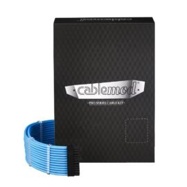 CableMod C-Series PRO ModMesh Cable Kit for Corsair RM (Black Label) / RMi / RMx - LIGHT BLUE