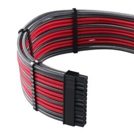 CableMod E-Series PRO ModMesh Cable Kit for EVGA G5 / G3 / G2 / P2 / T2 - CARBON / RED