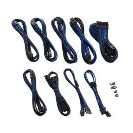 CableMod E-Series PRO ModMesh Cable Kit for EVGA G5 / G3 / G2 / P2 / T2 - BLACK / BLUE