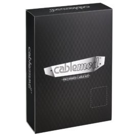 CableMod E-Series PRO ModMesh Cable Kit for EVGA G5 / G3 / G2 / P2 / T2 - BLACK / BLOOD RED