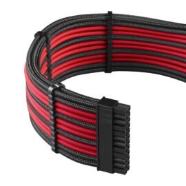 CableMod E-Series PRO ModMesh Cable Kit for EVGA G5 / G3 / G2 / P2 / T2 - BLACK / RED