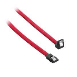 CableMod ModMesh Right Angle SATA 3 Cable 30cm - Red