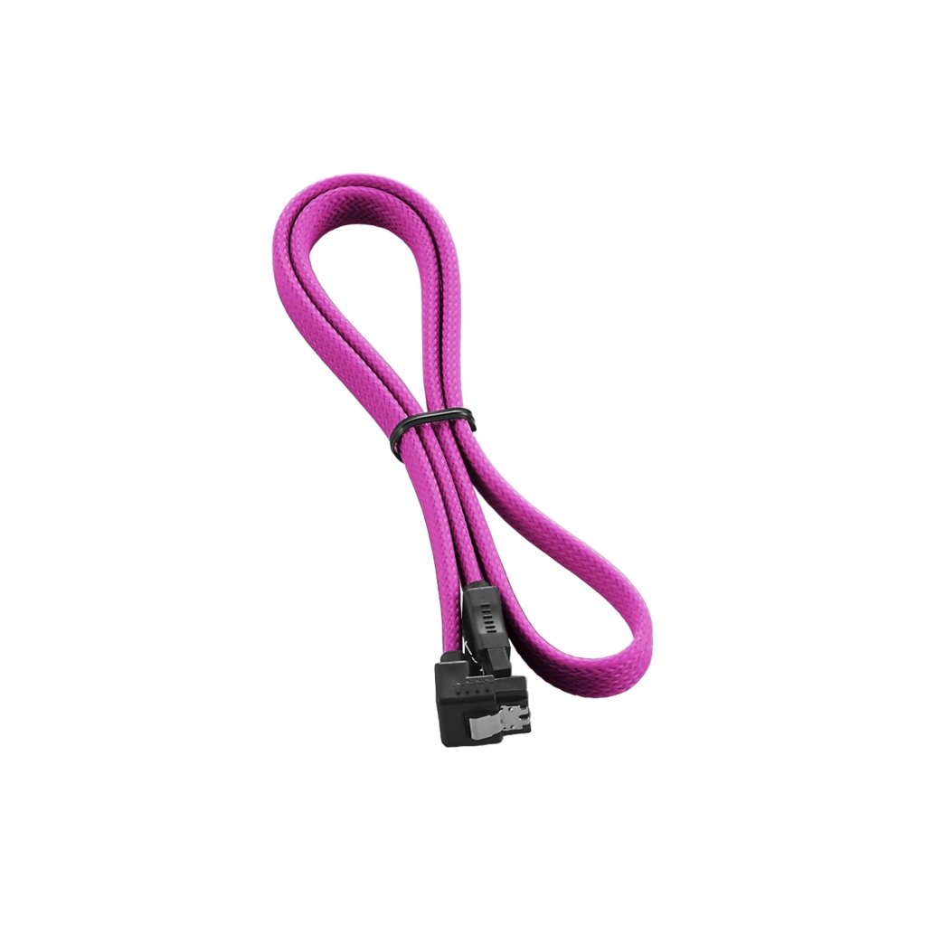 CableMod ModMesh Right Angle SATA 3 Cable 30cm   Black | CM CAB RSAT N30KK R Buy, Best Price in
