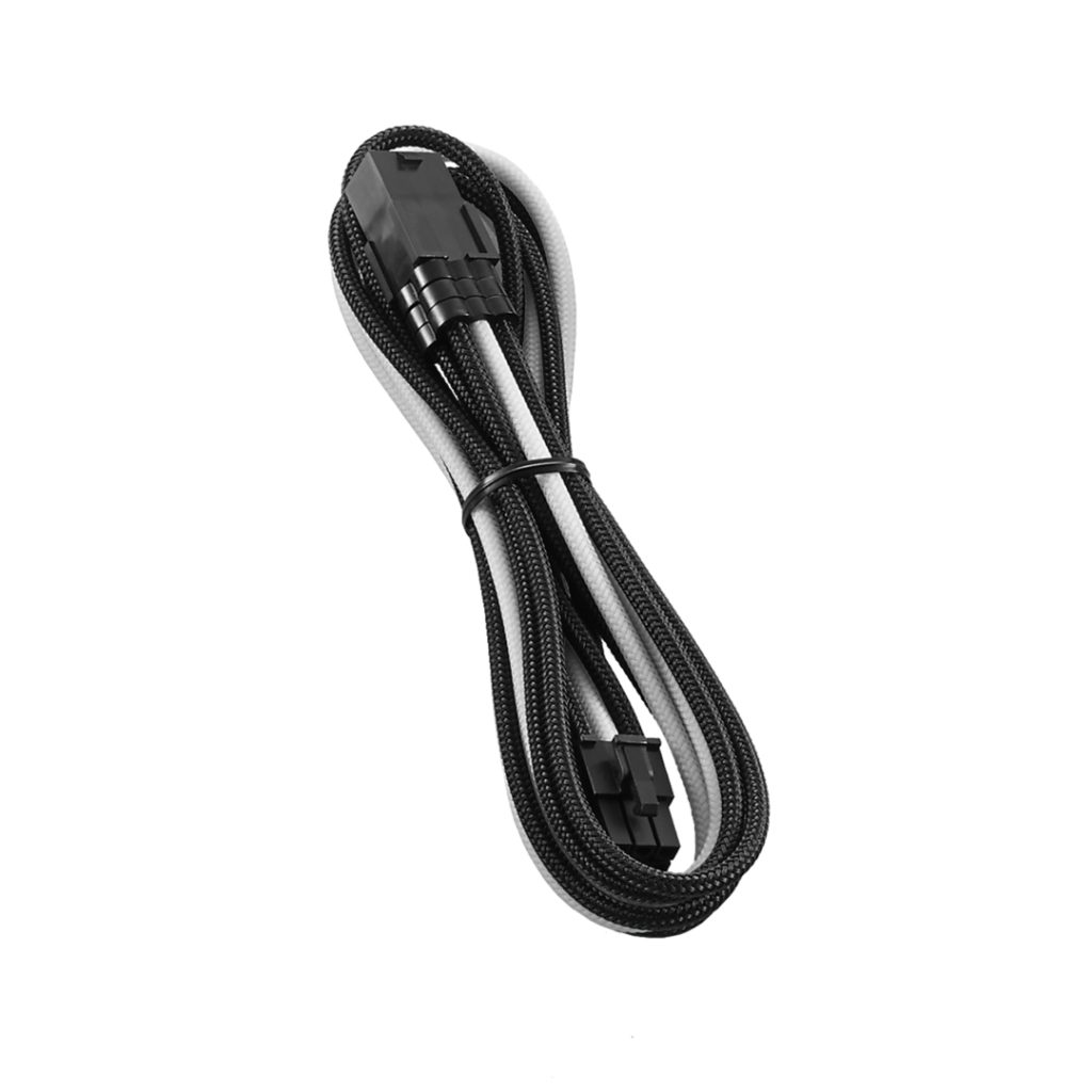 Cavo Prolunga PCI-E CableMod Pro ModMesh, 8 Pin, 45 Cm, Bianco - Per Alimentazione Scheda Video - 3