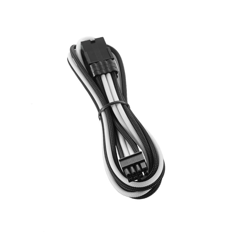 CableMod PRO ModMesh 8pin PCIe Extension 45cm BLACK / WHITE CableMod