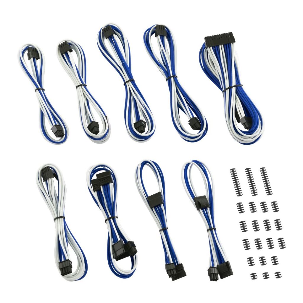 Cablemod PRO ModMesh C-Series AXi, HXi & RM Cable Kit - Carbone / Rouge - Tuning PC - Rue Du
