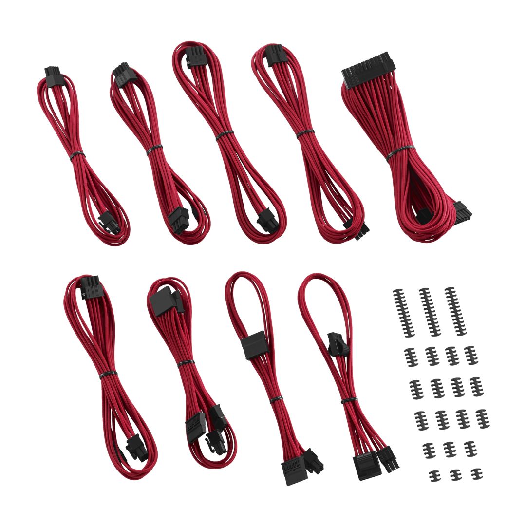 Red Rmi Cable CableMod C-Series ModFlex Classic Cable Kit for Corsair RM (Black Label ...