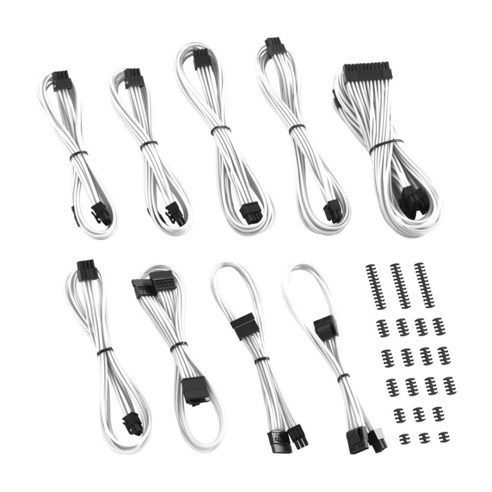 CableMod RT-Series ModMesh Classic Cable Kit for ASUS and Seasonic - WHITE