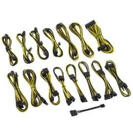 CableMod E-Series ModFlex Cable Kit for EVGA GS & PS 1050 / 1000 / 850 - BLACK / YELLOW