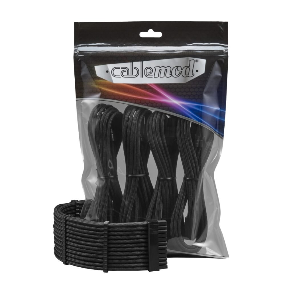 CableMod PRO ModFlex Cable Extension Kit - 8+6 Series - BLACK