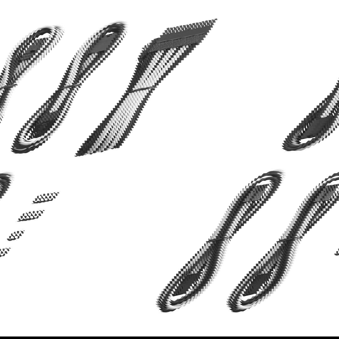 CableMod PRO ModFlex Cable Extension Kit 8+8 Series BLACK / WHITE