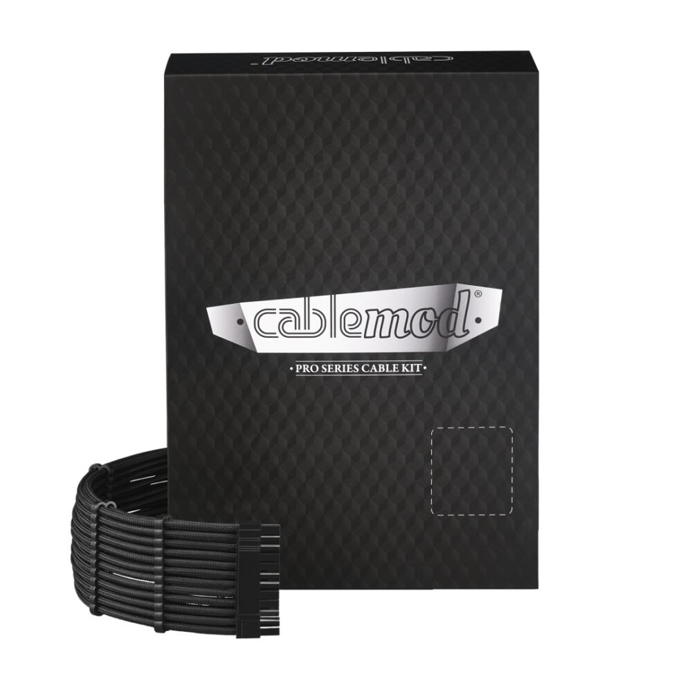 CableMod C-Series PRO ModFlex Cable Kit for Corsair RM (Yellow Label) / AXi / HXi - BLACK