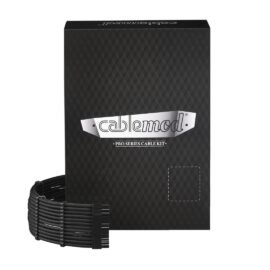 CableMod E-Series PRO ModFlex Cable Kit for EVGA G5 / G3 / G2 / P2 / T2 - BLACK