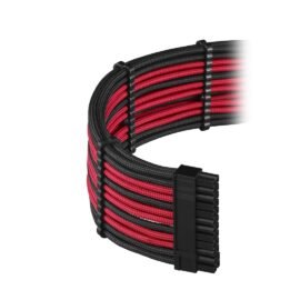 CableMod E-Series PRO ModFlex Cable Kit for EVGA G5 / G3 / G2 / P2 / T2 - BLACK / RED