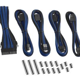 CableMod Classic ModFlex Cable Extension Kit - 8+6 Series - BLACK / BLUE