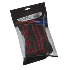 CableMod Classic ModFlex Cable Extension Kit - 8+8 Series - BLACK / RED
