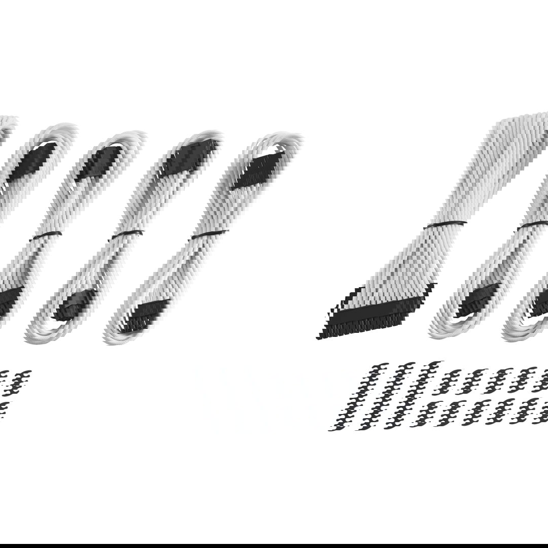 CableMod Classic ModFlex Cable Extension Kit 8+8 Series WHITE