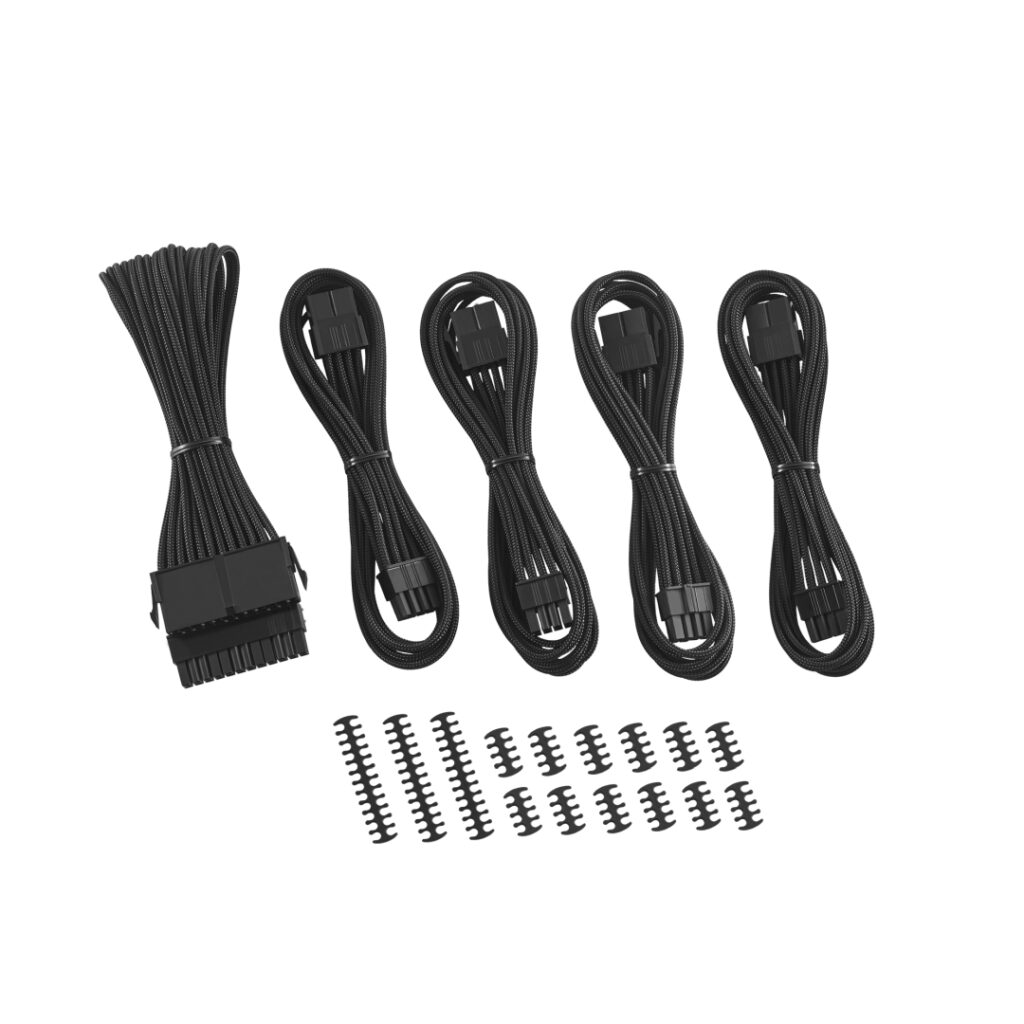 CableMod Classic ModMesh Cable Extension Kit 8+8 Series BLACK
