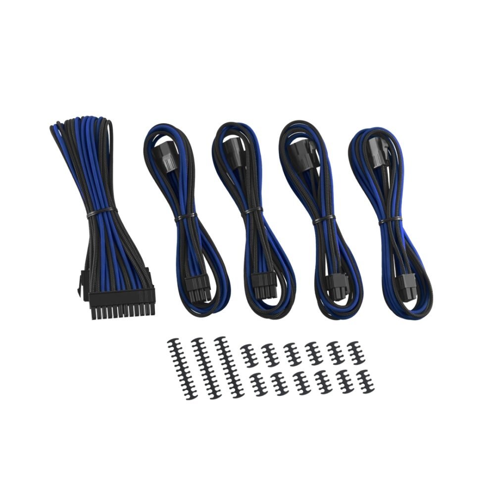 CableMod Classic ModMesh Cable Extension Kit - 8+8 Series - BLACK / BLUE