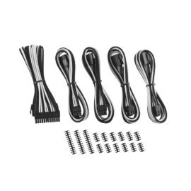 CableMod Classic ModMesh Cable Extension Kit - 8+8 Series - BLACK / WHITE