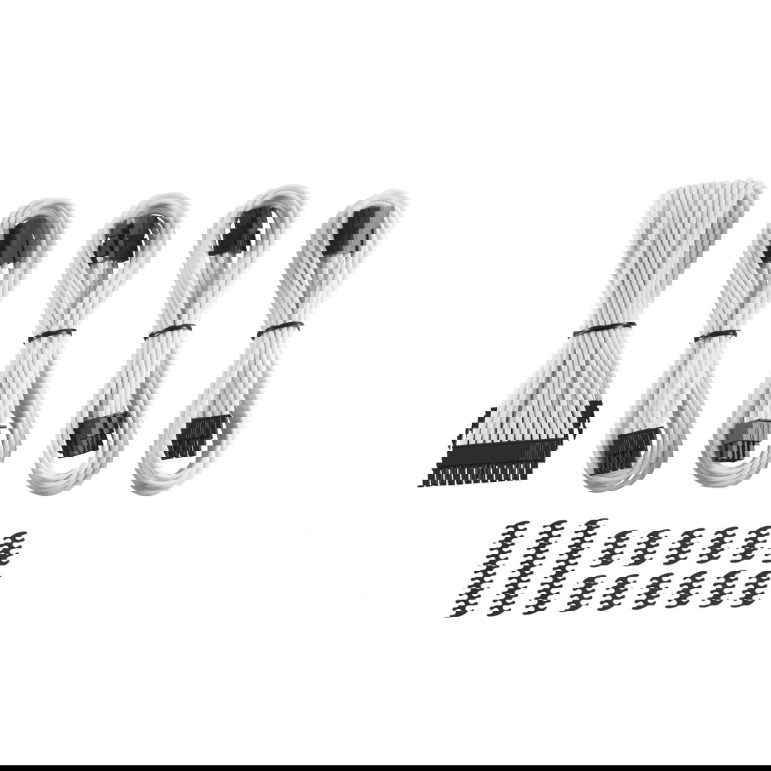 CableMod Classic ModMesh Cable Extension Kit 8+8 Series WHITE CableMod