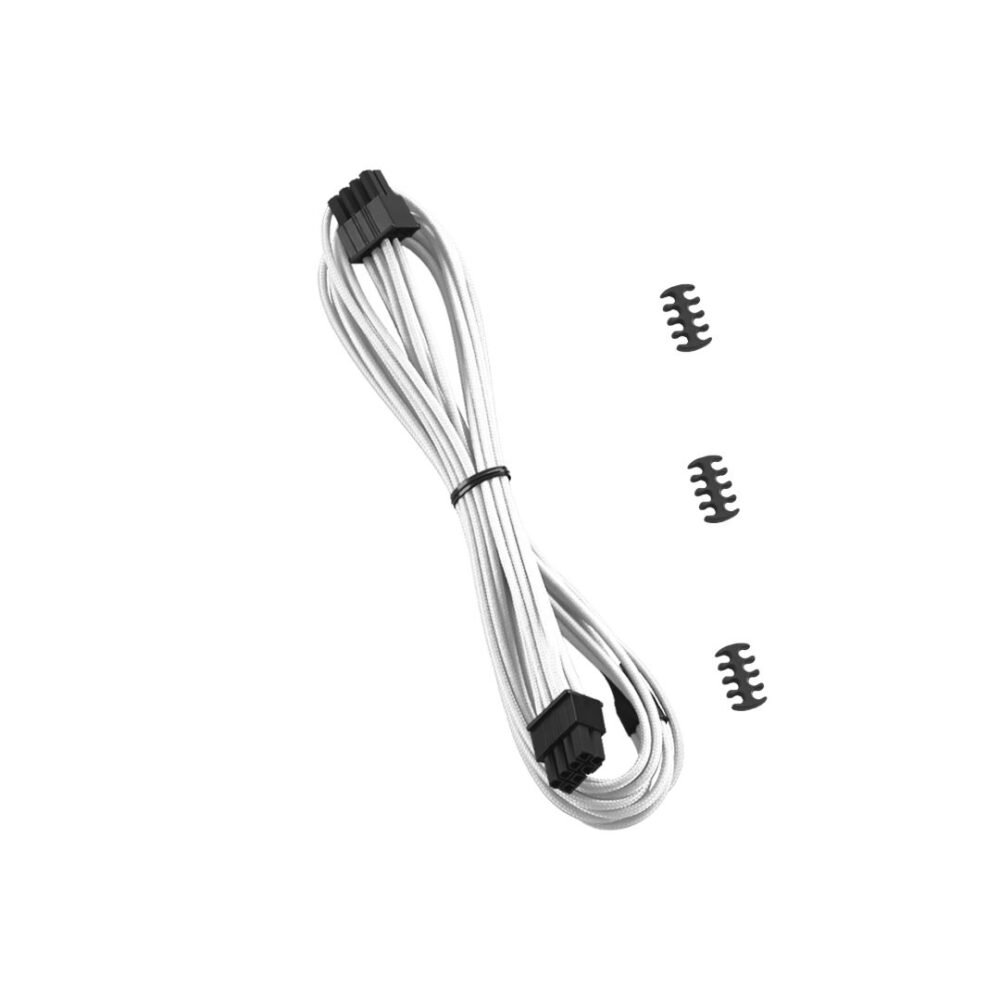 CableMod C-Series Classic ModFlex 8-pin PCI-e Cable for Corsair RM (Black Label) / RMi / RMx (White, 60cm)