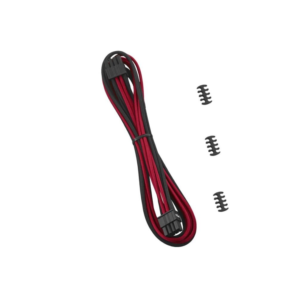 CableMod RT-Series Classic ModFlex 8-pin PCI-e Cable for ASUS and Seasonic (Black + Red, 60cm)