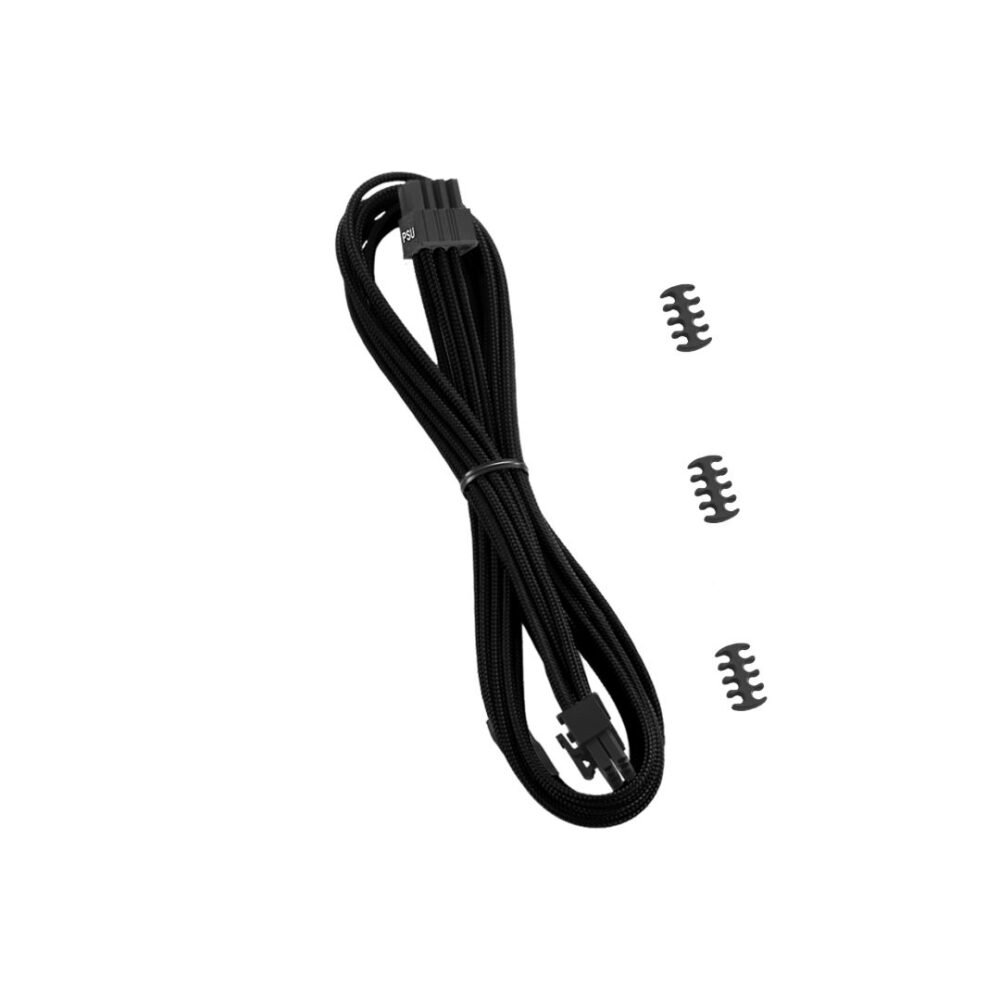 CableMod RT-Series Classic ModMesh 8-pin PCI-e Cable for ASUS and Seasonic (Black, 60cm)