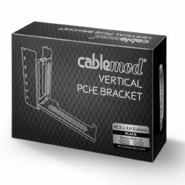 CableMod Vertical PCI-e Bracket PCI-e 4.0 Edition (Black, 2 x DisplayPort)