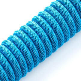 CableMod Classic Coiled Keyboard Cable (Spectrum Blue, USB A to USB Type C, 150cm)