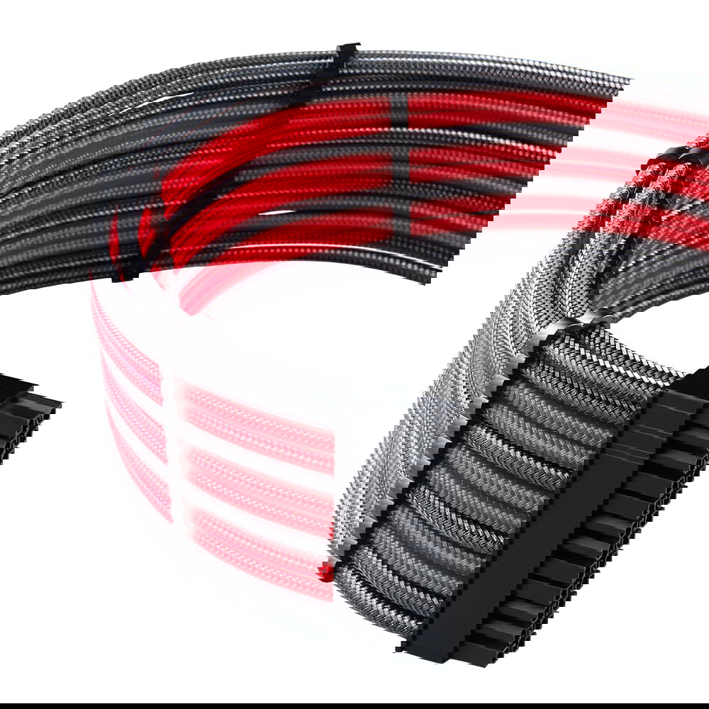 CableMod Pro ModMesh C-Series Kit 赤 Amazon.com: CableMod C-Series Pro ModMesh Sleeved Cable Kit